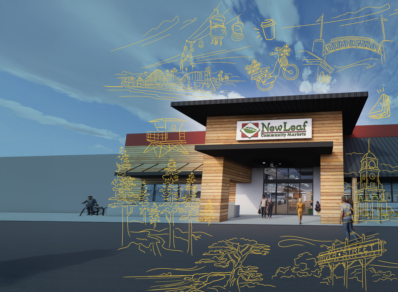 new leaf river street grand opening sept 27