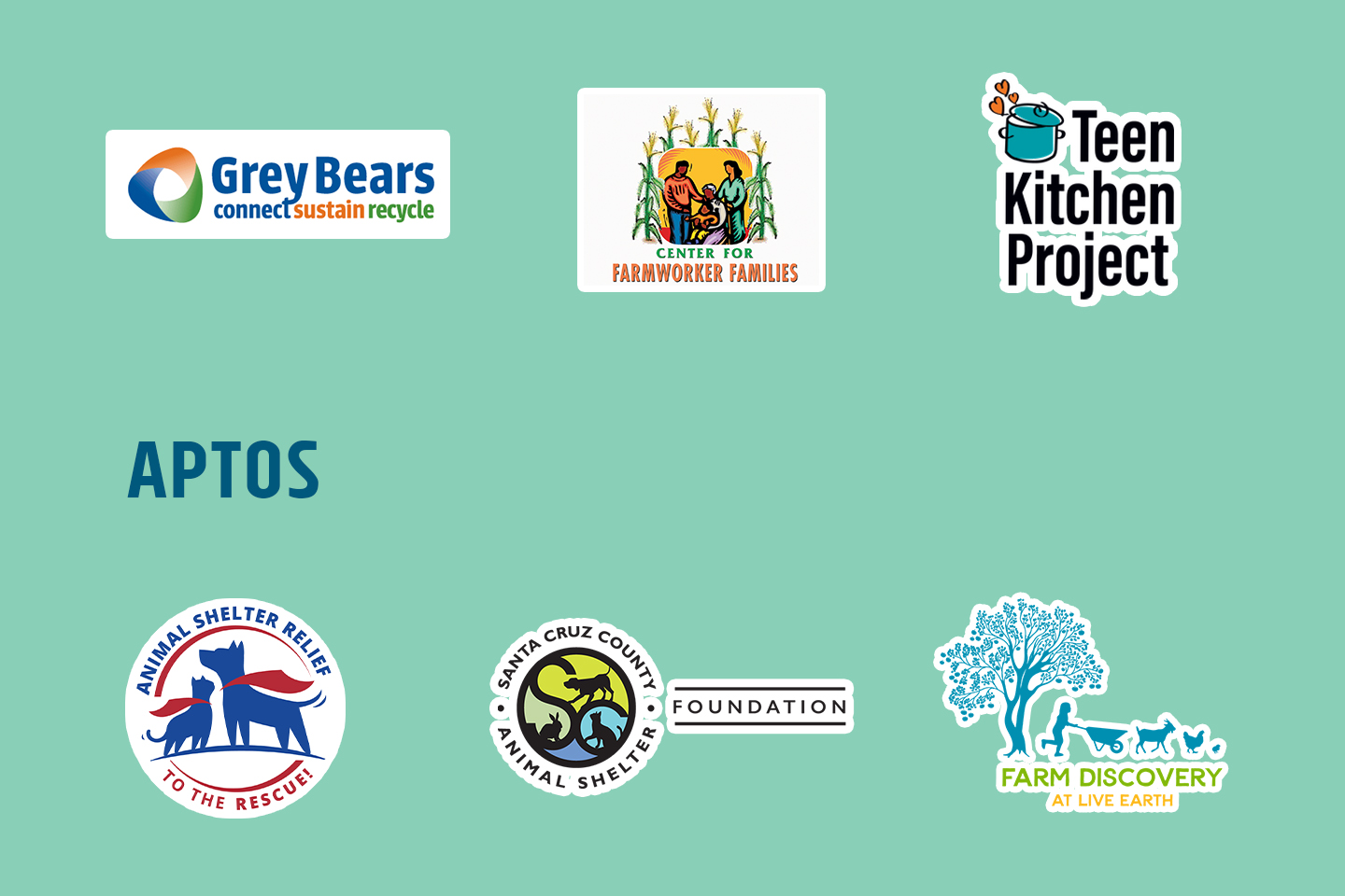 Aptos Store Community Partner Logos